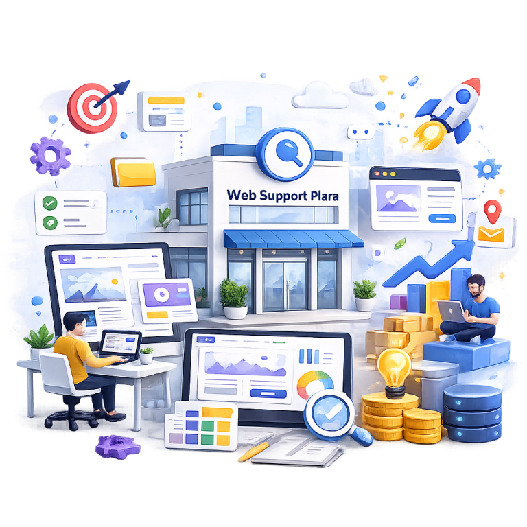 About Web Support Plaza — Queens NY Web Design & Digital Marketing Agency