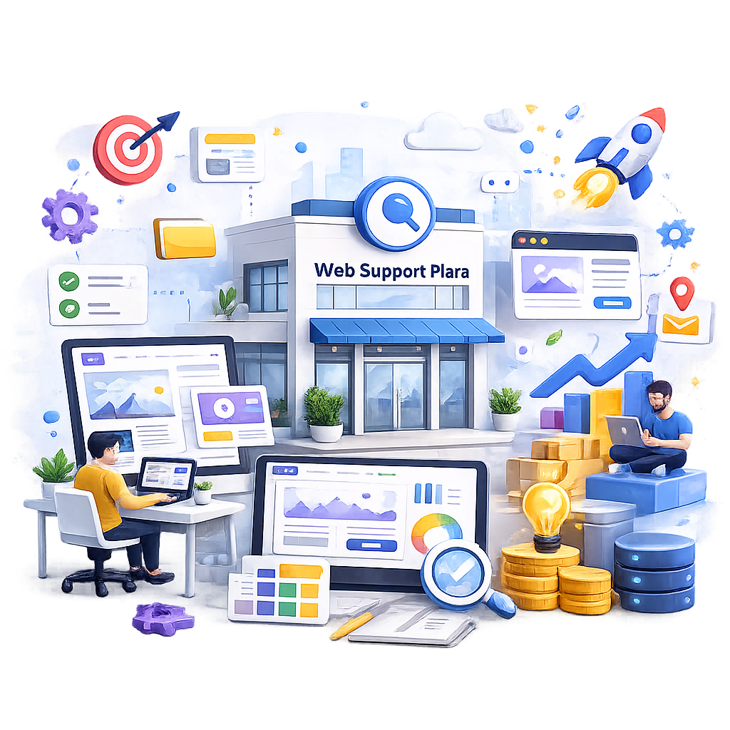 About Web Support Plaza — Queens NY Web Design & Digital Marketing Agency