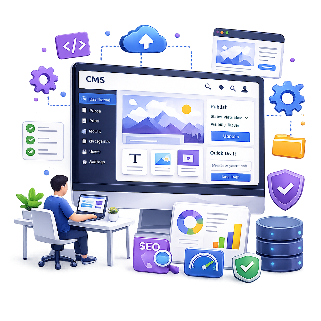 Why Choose CMS Website websuport plaza